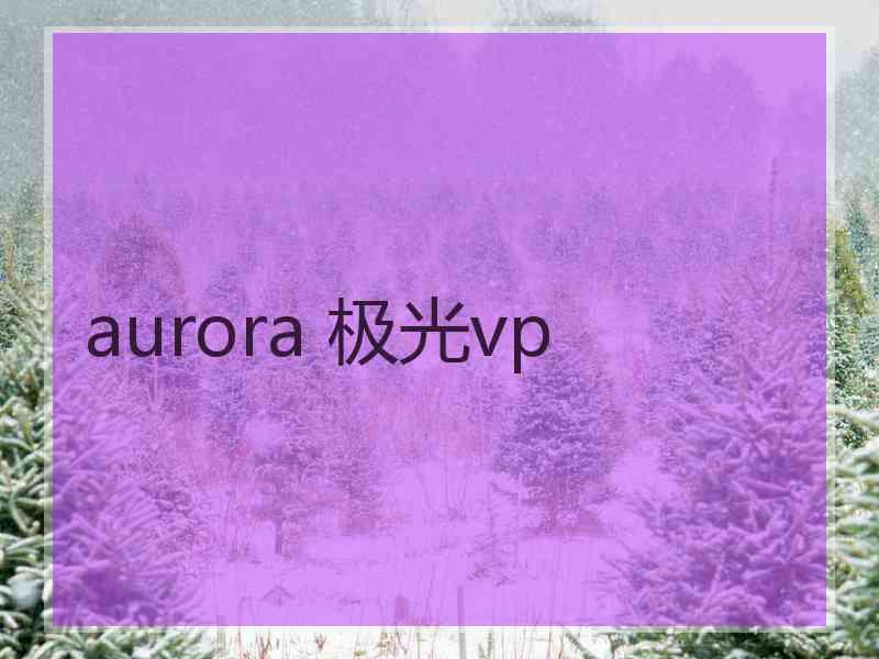 aurora 极光vp